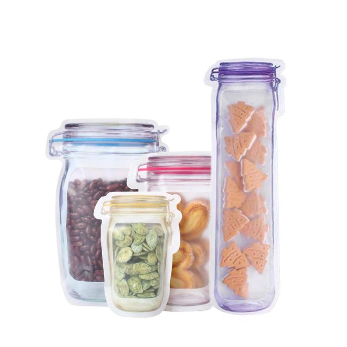 Wooow Set 6 Bolsas Alimentos Reutilizables 10.5 cm (36 Unidades) Wooow Set 6 Bolsas Alimentos Reutilizables 10.5 cm (36 Unidades)