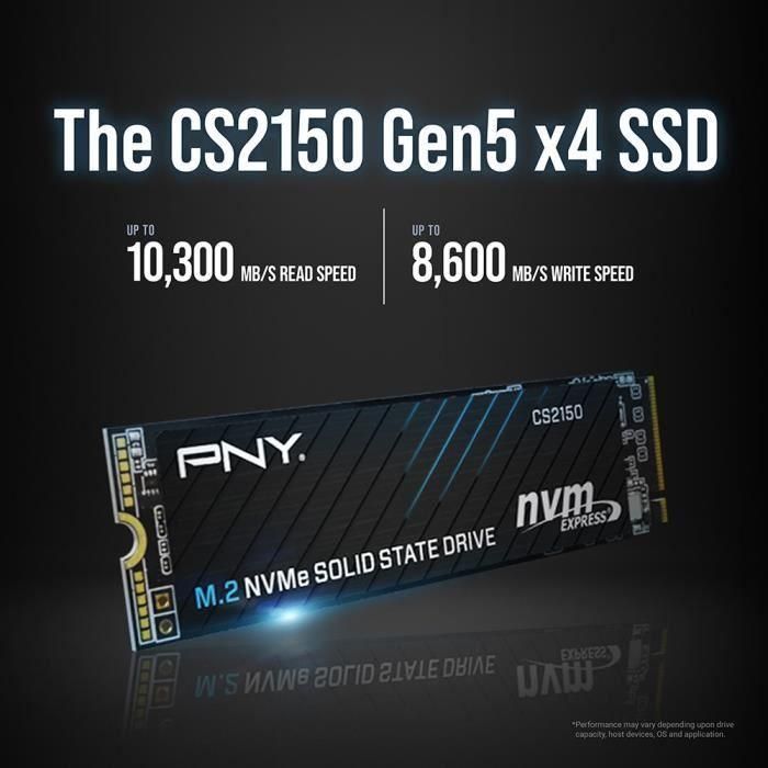 PNY - CS2150 1TB - Disco duro SSD interno - 1 TB - M.2 1