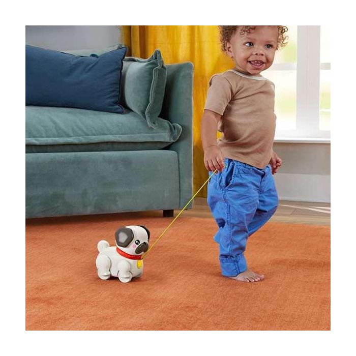 Perro de paseos perrito pug fisher-price. mueve las orejas las patas y emite sonidos de ladridos. 3 Perro de paseos perrito pug fisher-price. mueve las orejas las patas y emite sonidos de ladridos. 3
