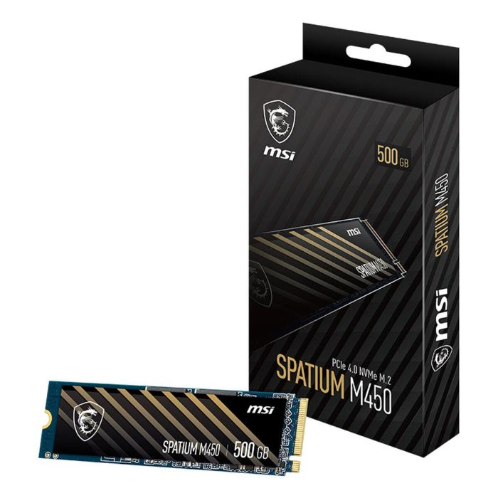 Disco Duro MSI SPATIUM M450 PCIe 4.0 NVMe M.2 500GB 500 GB SSD 19
