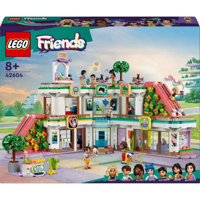 LEGO 42604 Friends Heartlake City Kaufhaus - Juego de construcción de centro comercial para niños a partir de 8 años con 1237 piezas