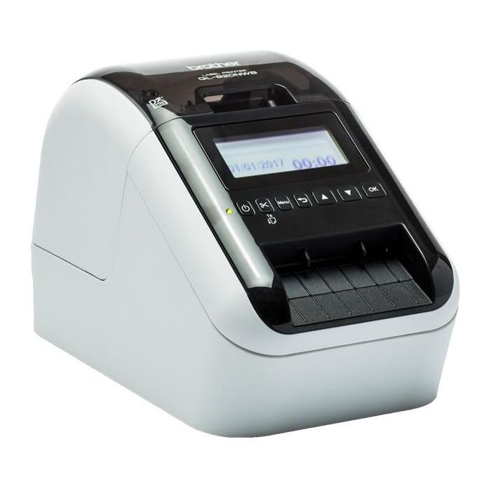 Brother QL-820NWBcVM Impresora de Etiquetas Termodirecta con WiFi, Ethernet, USB y Bluetooth, Imprime Negro/Rojo 3