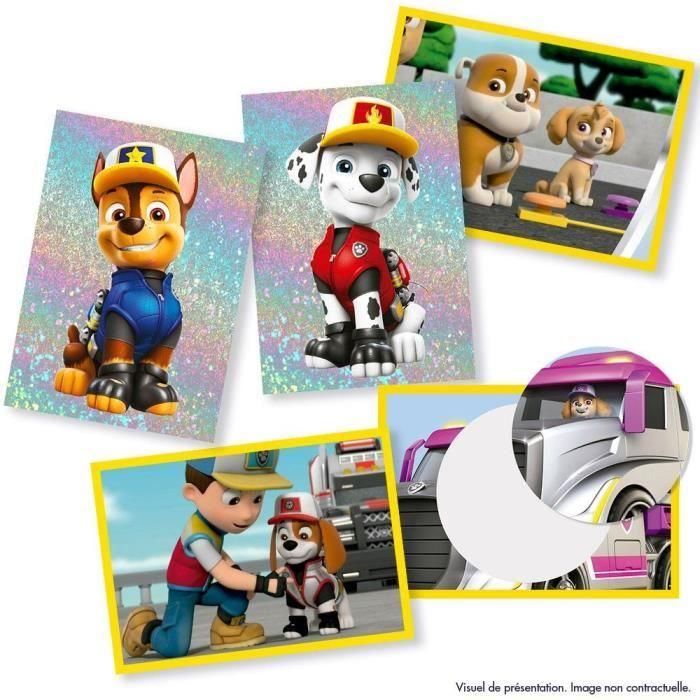 Tarjetas coleccionables - PANINI - La Patrulla Canina la película - 70 pegatinas - Infantil - Mixtas 2