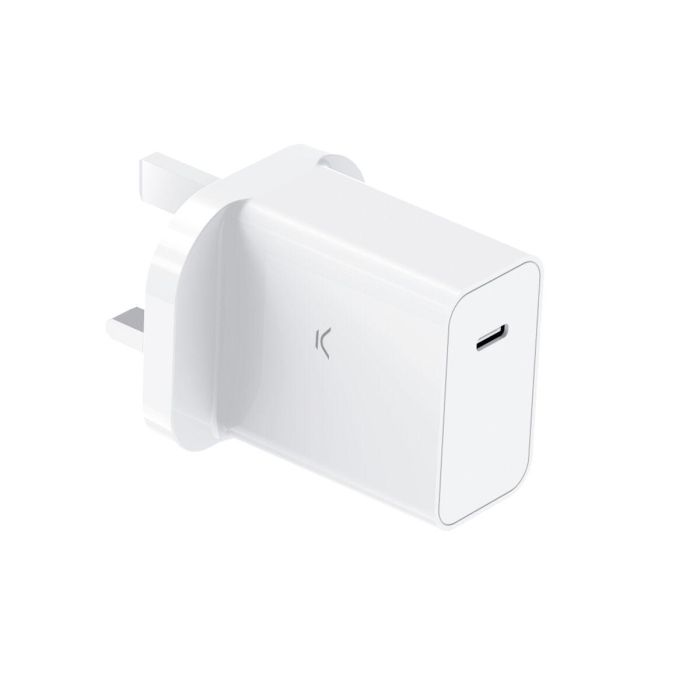 Cargador de Pared KSIX PPS Blanco 30 W