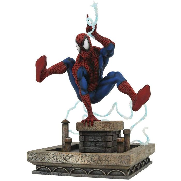 Diamond Select Toys Figura Marvel Comic Gallery Spider-Man años 90, 20 cm PVC 3