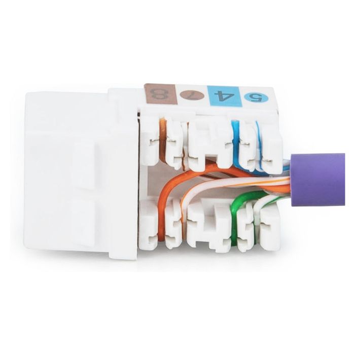 Digitus DN-93601 CAT 6 Keystone Jack, sin blindaje, RJ45 a LSA, color negro 7 Digitus DN-93601 CAT 6 Keystone Jack, sin blindaje, RJ45 a LSA, color negro 7