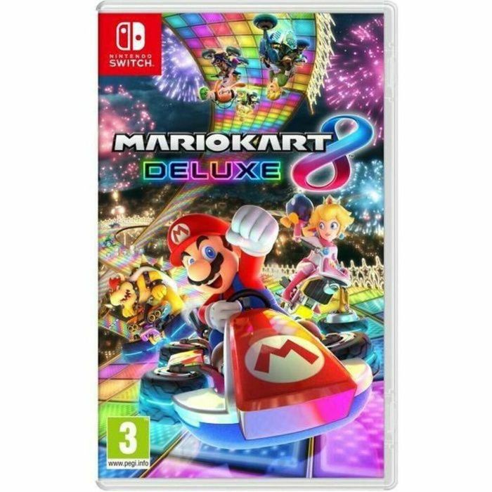 Nintendo Mario Kart 8 Deluxe Juego de Carreras para Nintendo Switch: ¡Experimenta la Emoción de las Carreras y Batallas con Neumáticos Antigravedad! Nintendo Mario Kart 8 Deluxe Juego de Carreras para Nintendo Switch: ¡Experimenta la Emoción de las Carreras y Batallas con Neumáticos Antigravedad!