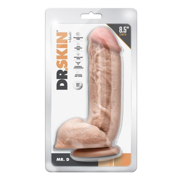 Consolador Realista Blush Dr Skin PVC Ø 4,9 cm (17,1 cm) 1