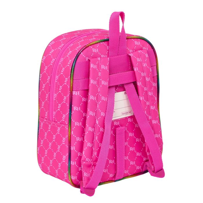 Mochila Escolar Rainbow High Fucsia (22 x 27 x 10 cm) 2 Mochila Escolar Rainbow High Fucsia (22 x 27 x 10 cm) 2