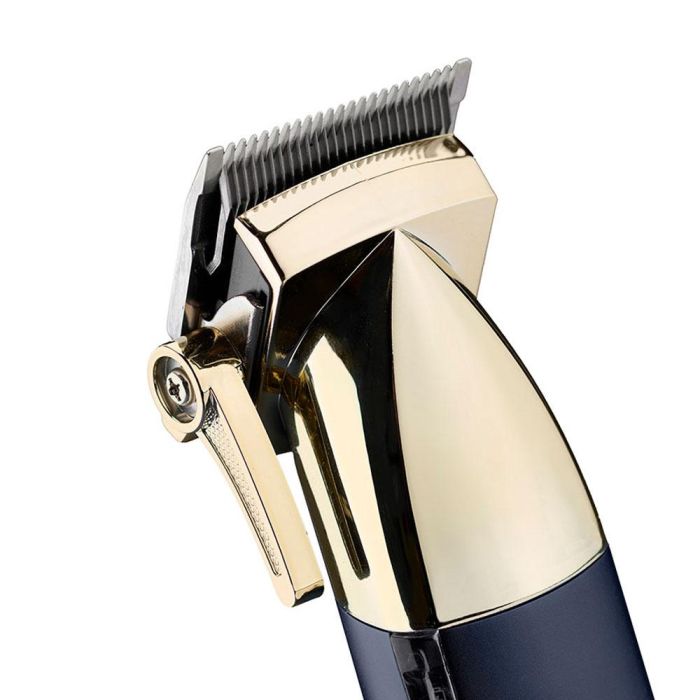 Babyliss Cortapelos inalámbrico con cuchillas de acero japonés, 10 peines guía y mango de metal 5 Babyliss Cortapelos inalámbrico con cuchillas de acero japonés, 10 peines guía y mango de metal 5