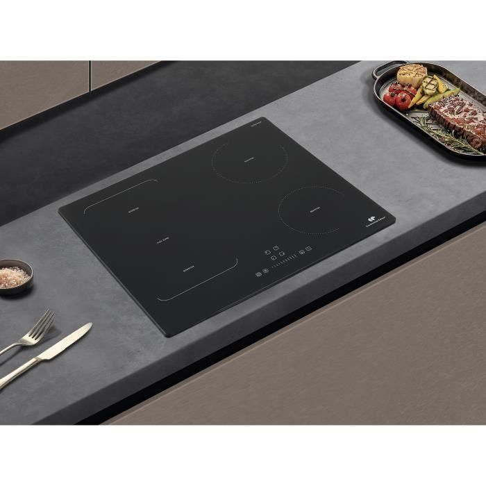 Placa de inducción Continental Edison - 1 zona flexible - Negro 4 Placa de inducción Continental Edison - 1 zona flexible - Negro 4