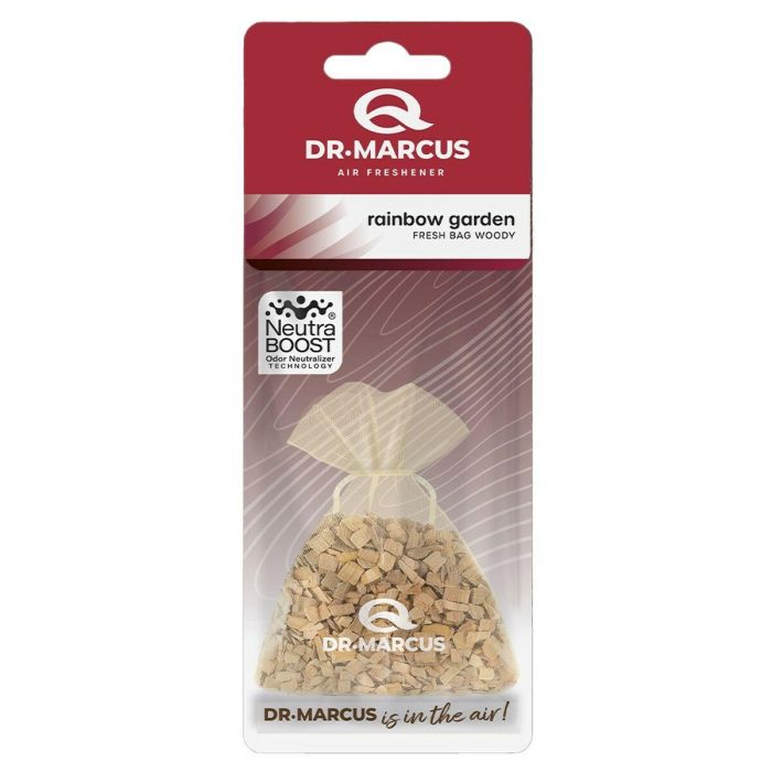 Ambientador para Coche Dr Marcus Fresh Bag Lavanda Violeta Rainbow Garden Madera Fragancia Bolsita