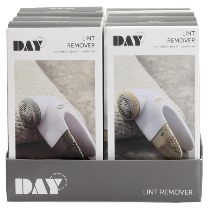 Day Máquina Quita-Pelusas Eléctrica Portátil para Ropa y Mantas con Depósito Extraíble y Mini-cepillo 6