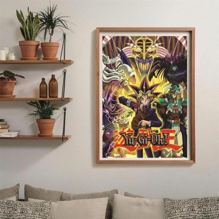 Clementoni CLE8005125398997 Puzle Compacto de 1000 piezas Yu-Gi-Oh! 4