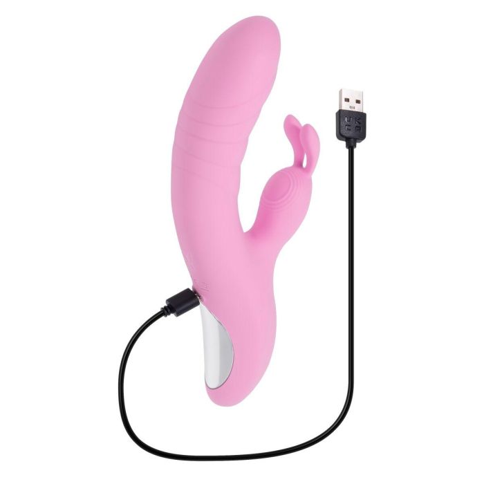 Vibrador Doble Estimulación Evolved Playboy Rosa 4 Vibrador Doble Estimulación Evolved Playboy Rosa 4