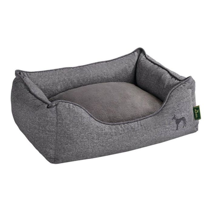 Sofá para Perro Hunter Boston Gris 60 x 50 cm Sofá para Perro Hunter Boston Gris 60 x 50 cm