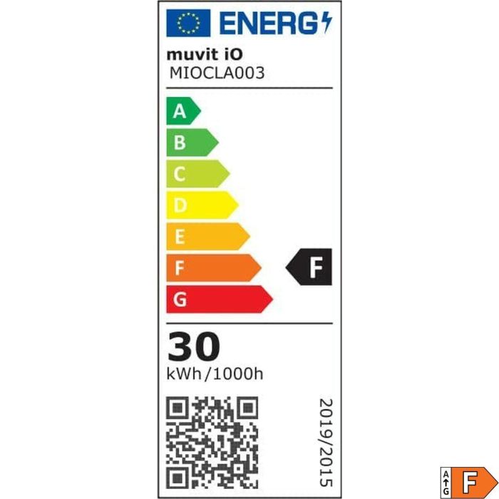 Foco empotrable Muvit iO Blanco 30 W 3000 lm 330 mm Wi-Fi 18