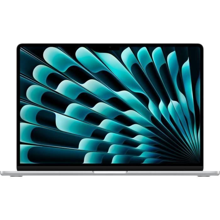 Apple - MacBook Air M3 de 15'' - 24 GB de RAM - 512 GB de almacenamiento - CPU de 8 núcleos - GPU de 10 núcleos - Plata Apple - MacBook Air M3 de 15'' - 24 GB de RAM - 512 GB de almacenamiento - CPU de 8 núcleos - GPU de 10 núcleos - Plata