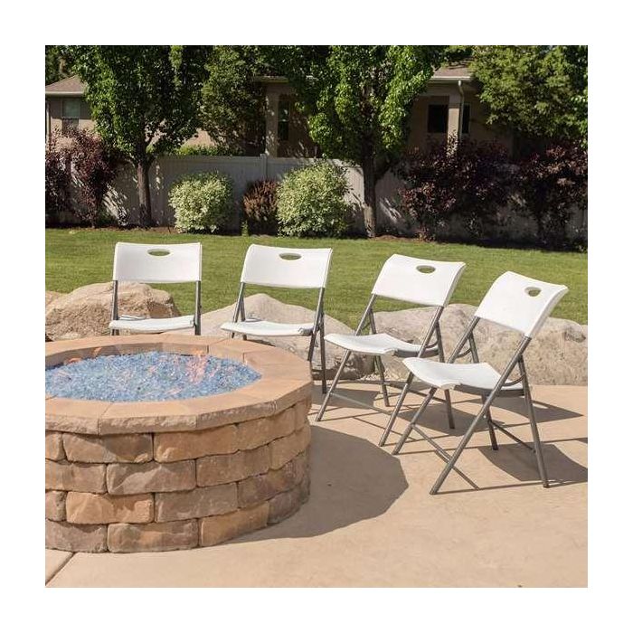 Lifetime Silla plegable pack de 4 50x58x83 cm 3 Lifetime Silla plegable pack de 4 50x58x83 cm 3