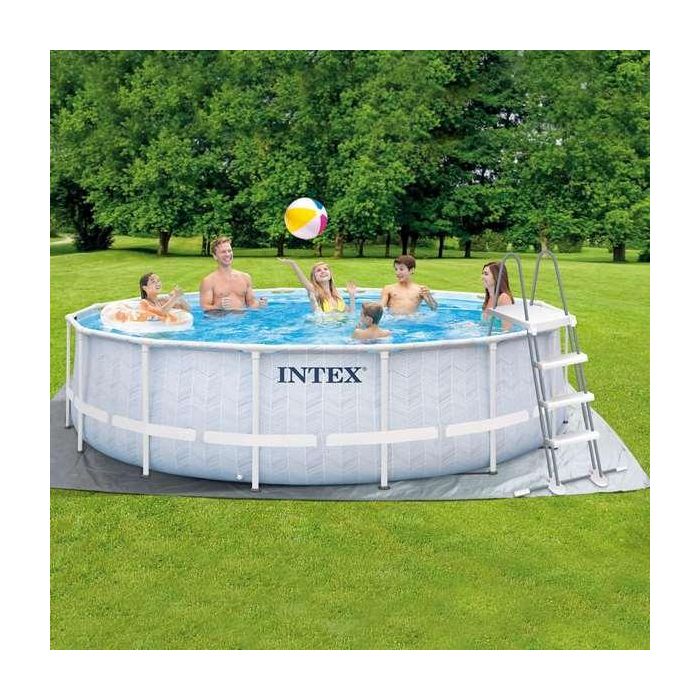 Piscina chevron prism frame premium d488x122cm c/fil 1 Piscina chevron prism frame premium d488x122cm c/fil 1