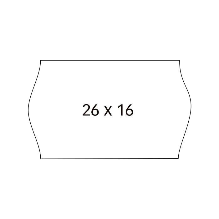 Apli Etiquetas Para Etiquetadora De Precios 26x16 mm Blanco 6 Rollos De 1000 Compatibles Con Modelos 101419 Y 102365 Apli Etiquetas Para Etiquetadora De Precios 26x16 mm Blanco 6 Rollos De 1000 Compatibles Con Modelos 101419 Y 102365