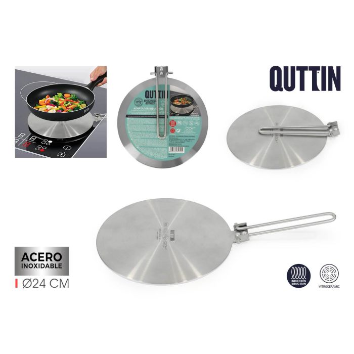 Adaptador de Inducción Quttin 24 cm (6 Unidades) Adaptador de Inducción Quttin 24 cm (6 Unidades)