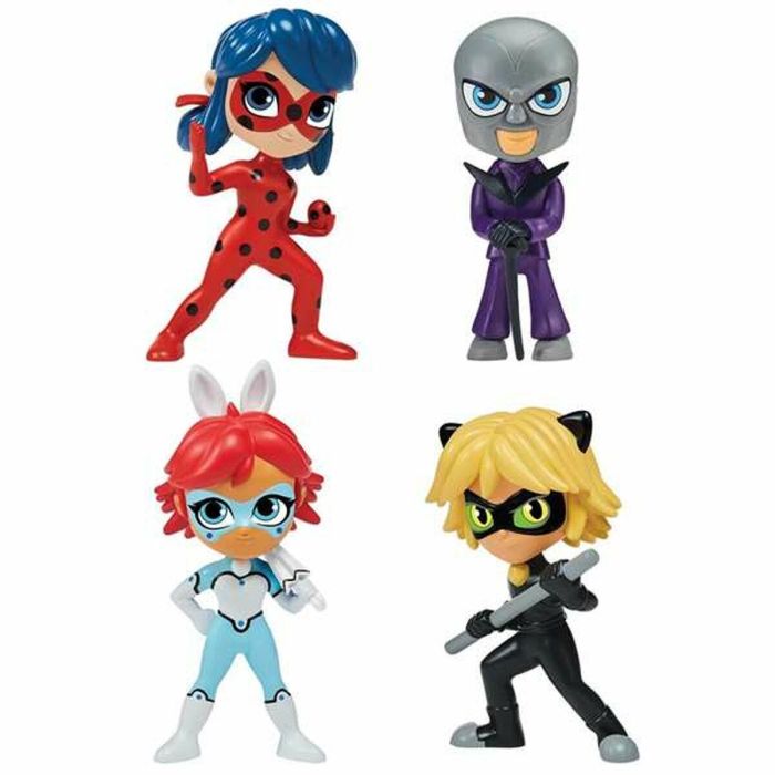 Miraculous Ladybug Figura Sorpresa Magic Heroez Pop - ¡Añade agua, agita y descubre tu personaje! Edad +3 años 3