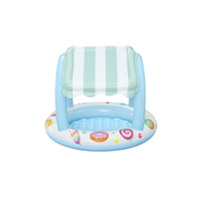 Bestway Piscina Hinchable Infantil Aro Tienda de Helados 104x84 cm +2 Años Jardin 52638 14