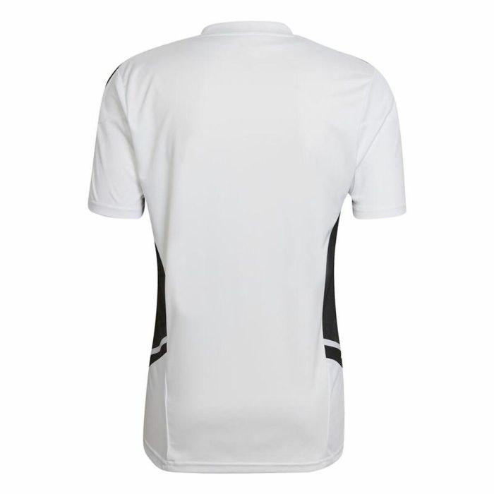 Camiseta de Fútbol de Manga Corta Hombre Adidas Con22 Blanco 7