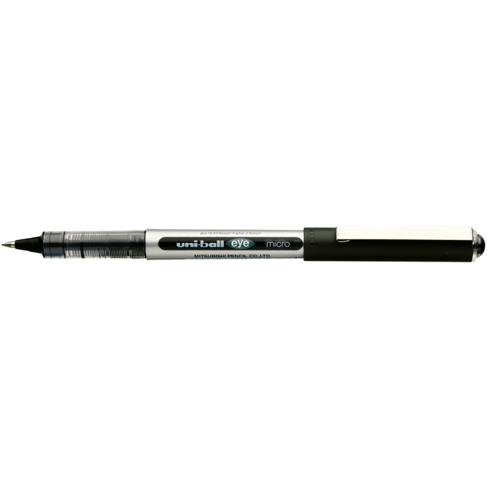 Uni-Ball UB-150 Rollerball Eye Micro Bolígrafo 0.5 mm Negro Caja 12 Unidades 1