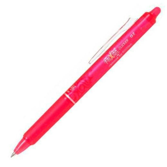 Bolígrafo Pilot Frixion Clicker Tinta borrable Rosa 0,4 mm 12 Unidades 1 Bolígrafo Pilot Frixion Clicker Tinta borrable Rosa 0,4 mm 12 Unidades 1