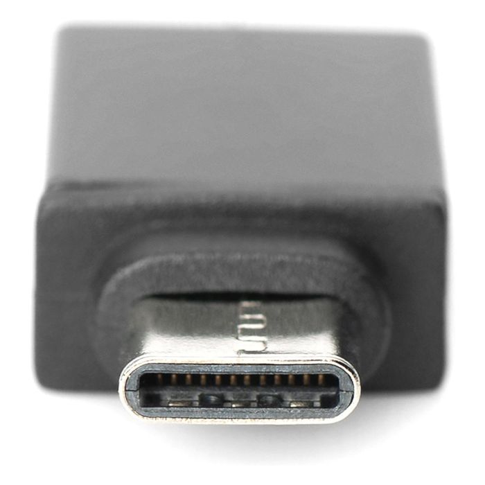 Digitus Adaptador USB-C a USB-A, Conector USB-C Macho a USB-A Hembra, Negro, Velocidad 5 Gbit/s