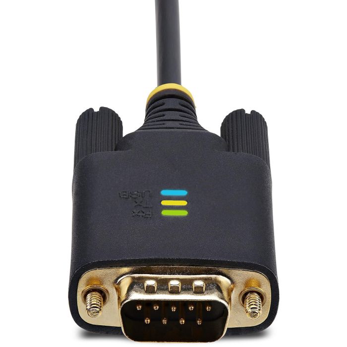 Cable USB Startech 1P3FFCB-USB-SERIAL Negro 1 m 3 Cable USB Startech 1P3FFCB-USB-SERIAL Negro 1 m 3