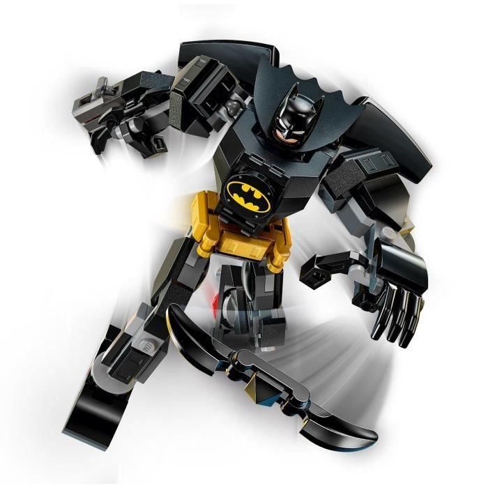 LEGO 76270 Armadura Robótica de Batman, Meca Articulado con Minifigura, Cabina Abatible, Batarang y Lanzador 2 LEGO 76270 Armadura Robótica de Batman, Meca Articulado con Minifigura, Cabina Abatible, Batarang y Lanzador 2
