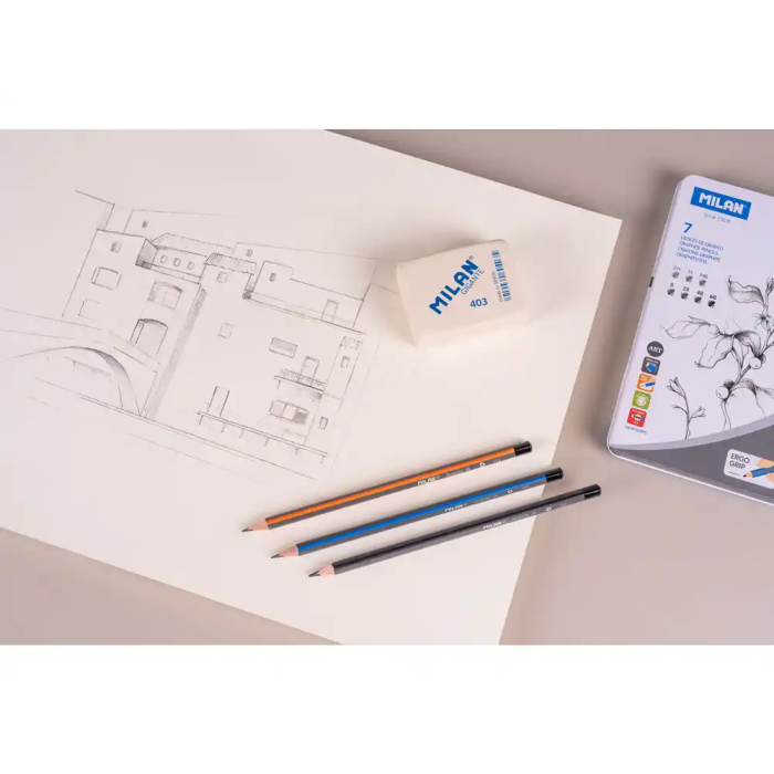 Milan Bloc de dibujo A3 50 hojas 200 g/m² liso 2