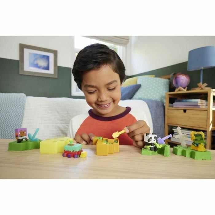 Mattel Minecraft Cabezas modulares mini de Minecraft - Surtido de figuras - HTK99 (modelo aleatorio) 2