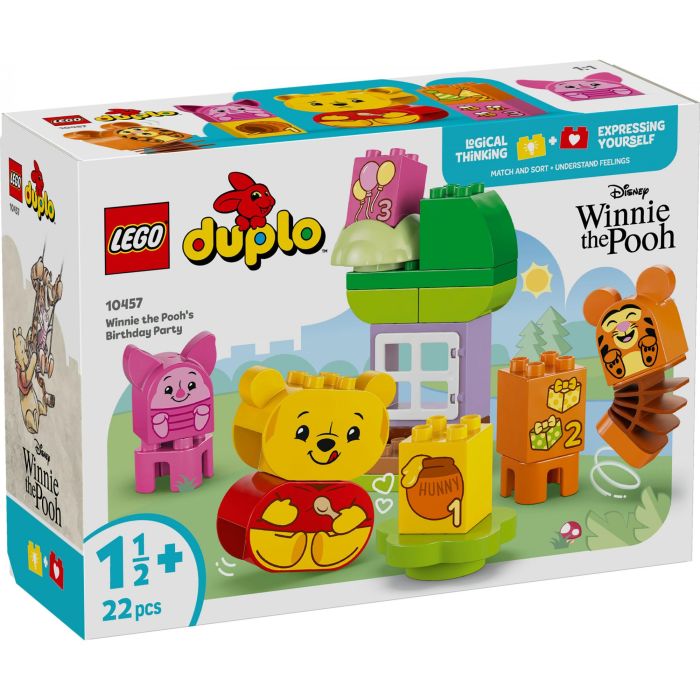 LEGO DUPLO 10457 Fiesta Cumpleaños Winnie Pooh, Tigger, Piglet - Set de Construcción Juguete Educativo Bebés +18 Meses 8