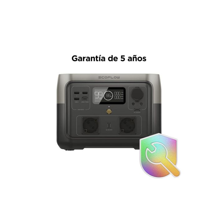 Ecoflow River 2 Max Generador Eléctrico Portátil 512 WH, 2 Salidas CA - 500 W (1000 W Overvoltaje) 8 Ecoflow River 2 Max Generador Eléctrico Portátil 512 WH, 2 Salidas CA - 500 W (1000 W Overvoltaje) 8