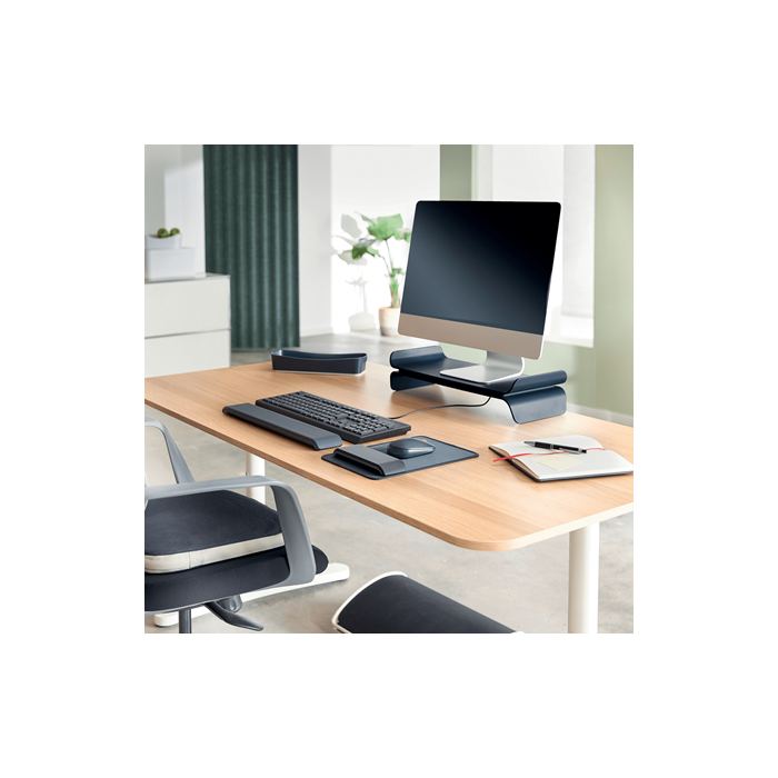 Leitz 65040089 Soporte Elevador Monitor Ajustable Ergonómico Gris Oscuro 27" 4 Leitz 65040089 Soporte Elevador Monitor Ajustable Ergonómico Gris Oscuro 27" 4