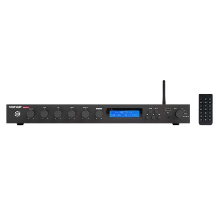 Fonestar sistem Mixplay - 1 Reproductor Bluetooth/USB/FM con Grabador y Mezclador