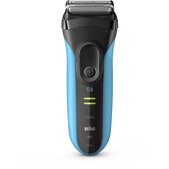 Braun 3040s Afeitadora Eléctrica Recargable Húmeda y Seca Series 3 ProSkin con MicroGrip para Afeitado Rápido y Suave Azul 4 Braun 3040s Afeitadora Eléctrica Recargable Húmeda y Seca Series 3 ProSkin con MicroGrip para Afeitado Rápido y Suave Azul 4