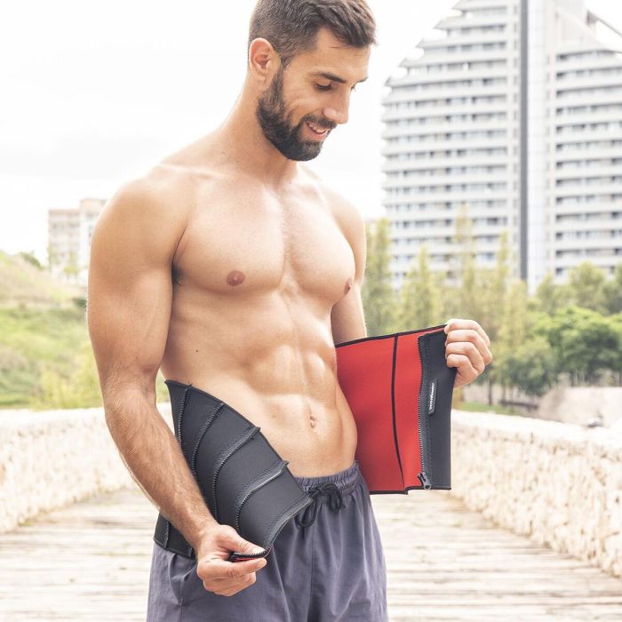 Faja reductora deportiva con efecto sauna redle v0103393 innovagoods 4 Faja reductora deportiva con efecto sauna redle v0103393 innovagoods 4