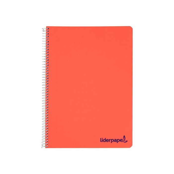 Cuaderno Espiral Liderpapel A4 Wonder Tapa Plastico 80H 90 gr Liso Colores Surtidos 1