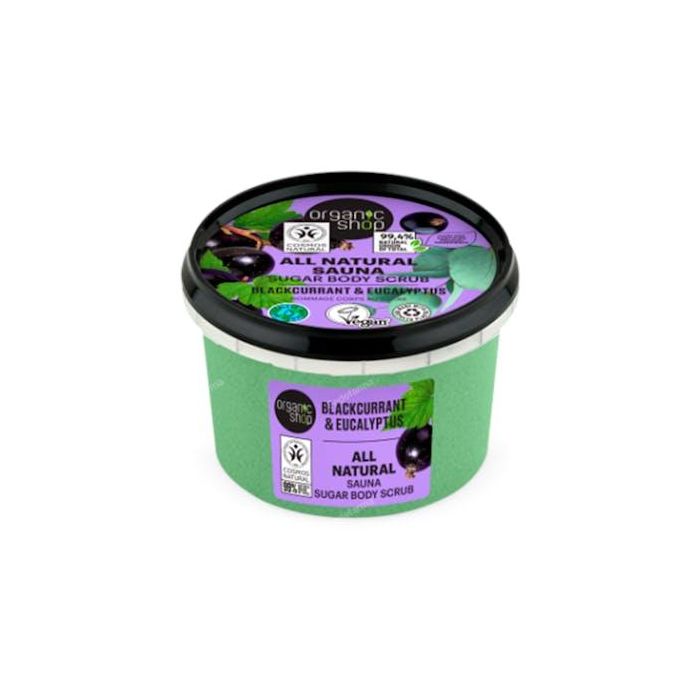 Exfoliante Corporal De Azucar«Grosella Negra Y Eucalipto Con Efecto Sauna, 250 Ml Exfoliante Corporal De Azucar«Grosella Negra Y Eucalipto Con Efecto Sauna, 250 Ml