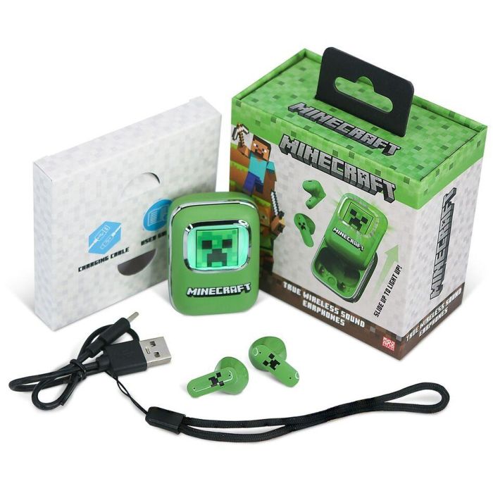 Auriculares inalambricos Minecraft 11