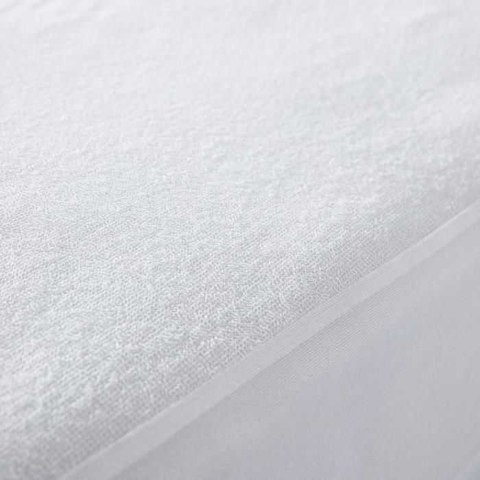 Protector de colchón impermeable - TODAY - Essential - Para cama de matrimonio - 140 x 190 cm 1 Protector de colchón impermeable - TODAY - Essential - Para cama de matrimonio - 140 x 190 cm 1