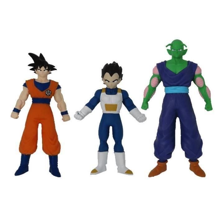 MONSTER FLEX SIL4891813700012 Figura Elástica Dragon Ball - Pack de 3