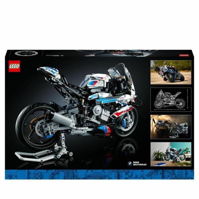 LEGO 42130 Technic BMW M 1000 RR Motocicleta, Réplica Detallada Modelo a Escala 1:5 para Adultos y Amantes de la Construcción y Exhibición 1 LEGO 42130 Technic BMW M 1000 RR Motocicleta, Réplica Detallada Modelo a Escala 1:5 para Adultos y Amantes de la Construcción y Exhibición 1