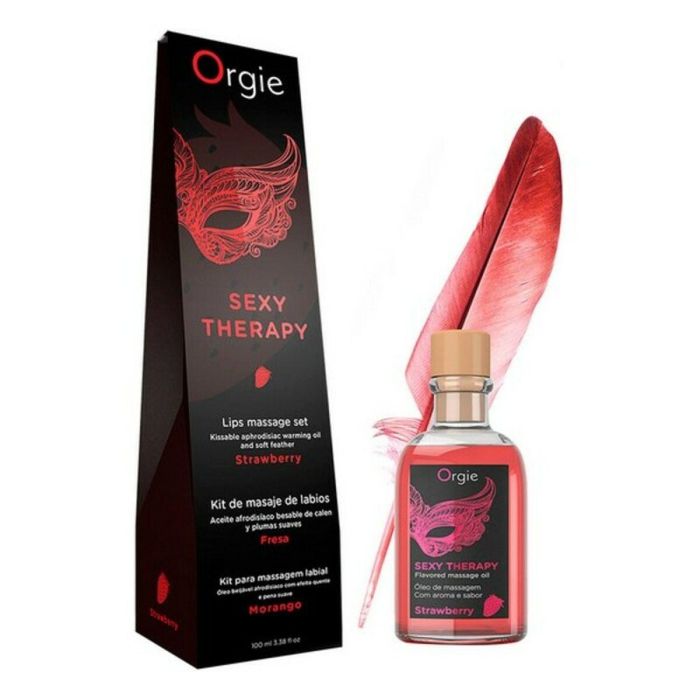 Set Erótico Orgie Fresa 2 Piezas Set Erótico Orgie Fresa 2 Piezas