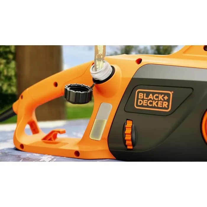 Black+Decker Motosierra BECS2245-QS 2200W 45 cm Tensor sin Herramientas 5